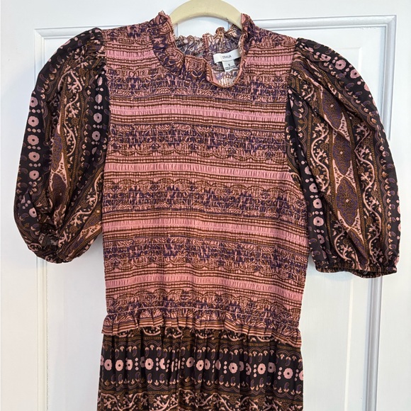 Anthropologie Dresses & Skirts - Anthropologie long smocked boho dress size Small Brand Othilia